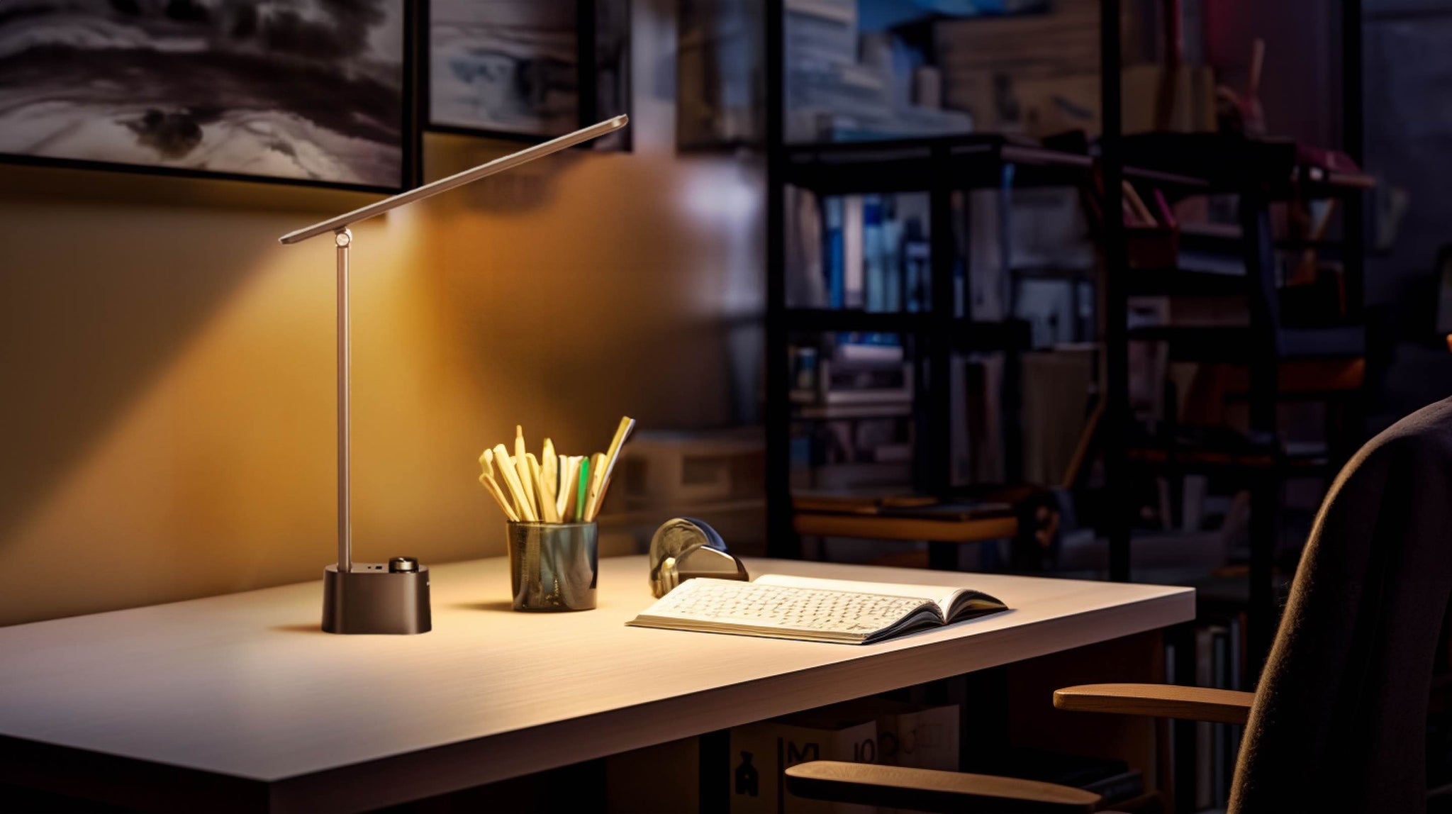 Honeywell Foldable Desk Lamp – HWT-H01 (Black, White or Grey)