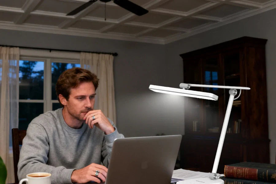 Adjustable Honeywell desk lamp for home office—ideal lighting gift for remote working friends