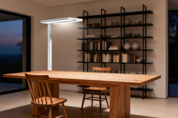 Honeywell minimalist floor lamp with long-lasting durable aerospace-grade build