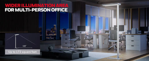 What is the Recommended Lighting Level for Office Work?