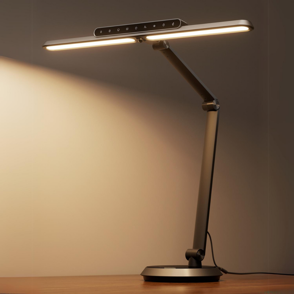 Honeywell H9 Smart Sensing Desk Lamp for Home Office Reading or Working - Honeywell Desk Lamp