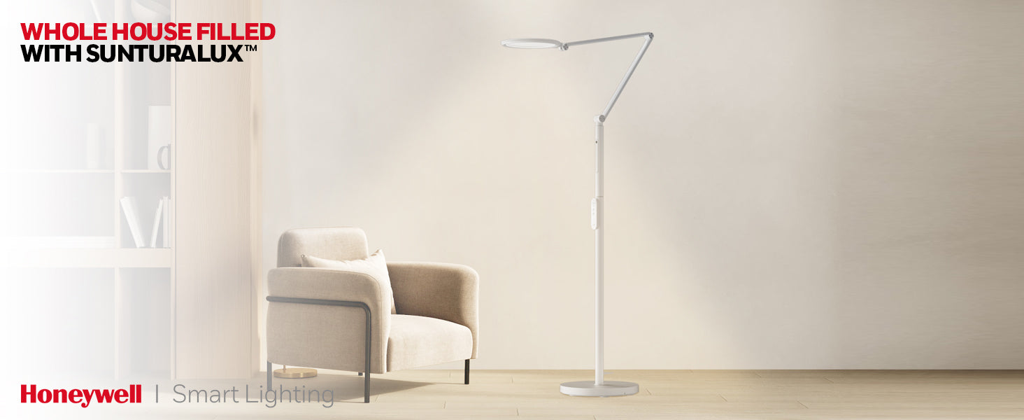 Honeywell F01 Adjustable 4 Axis Floor Lamp