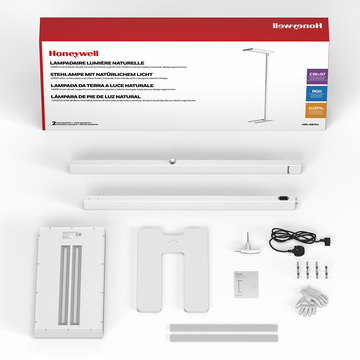 Honeywell 02E Floor Lamp, Standing Lamp for Living Room/Bedroom/Office