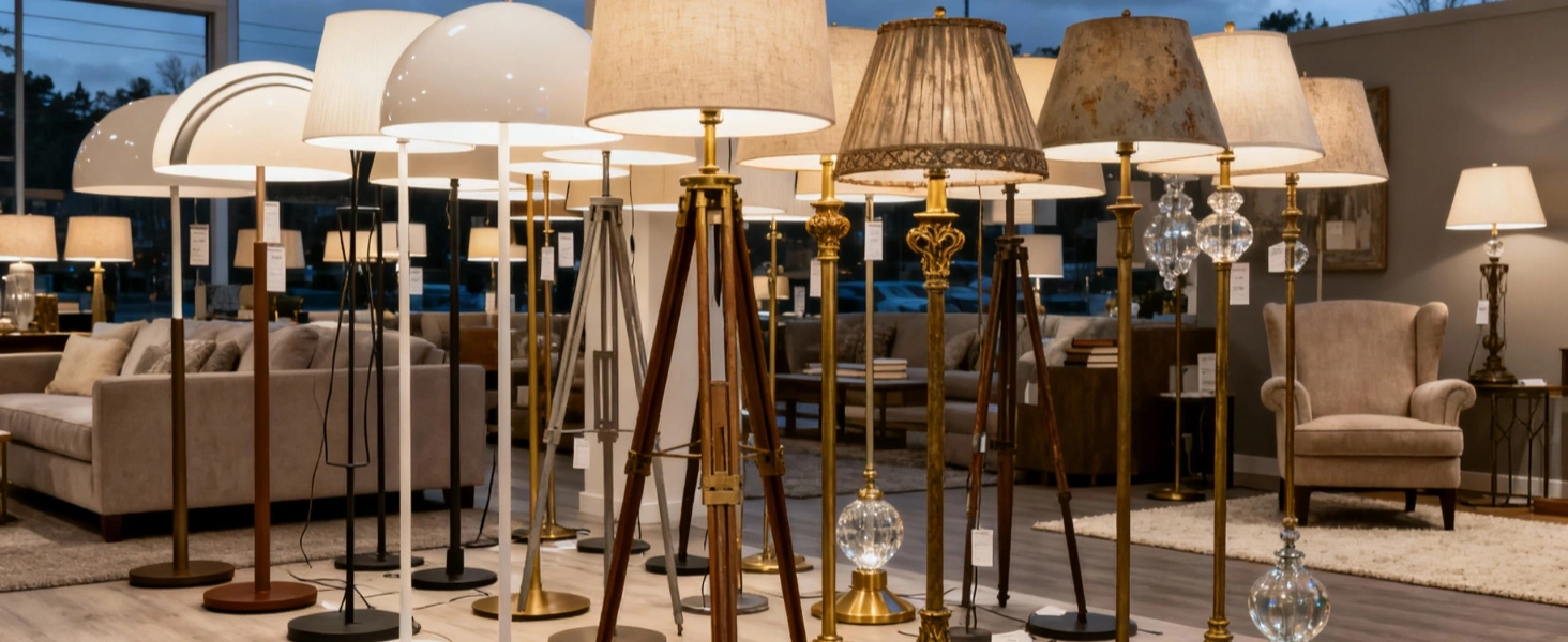 Nebeneinanderstehende Vergleichstabelle, die die Unterschiede zwischen Arbeitsbeleuchtung und Umgebungsbeleuchtungsspezifikationen zeigt