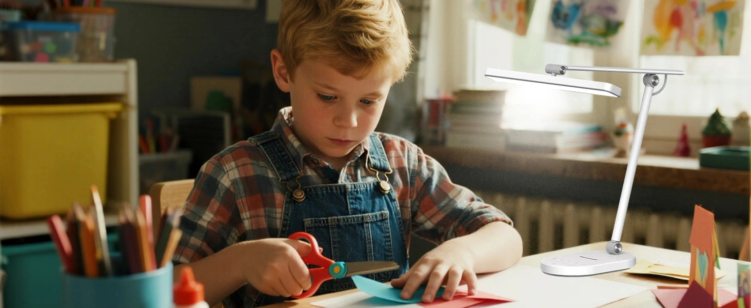 Kids’ Craft Lighting: Floor Lamp vs Desk Lamp – Which is Better?