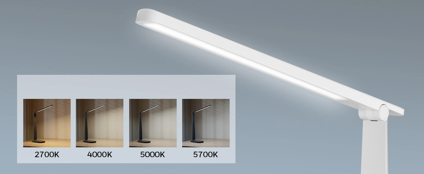 Posizionamento ottimale della lampada da scrivania per una lettura confortevole e l'uso del laptop in biblioteca universitaria