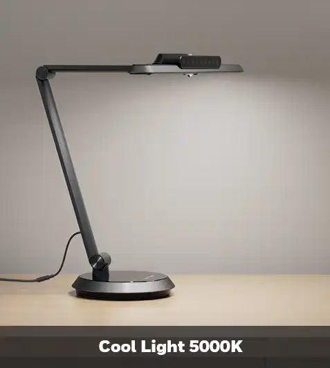 Moslumin Lampada da scrivania a led, 24W lampade tavolo a doppia testa Moslumin Lampada da scrivania a led, 24W lampade tavolo a doppia testa