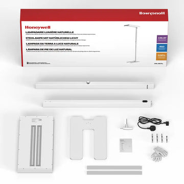 Honeywell 02E Floor Lamp, Standing Lamp for Living Room/Bedroom/Office