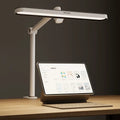 White honeywell 05b02 clip on artist daylight desk lamp with sleek modern design and adjustable arm for artists