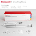 White honeywell 05b02 clip on desk lamp with adjustable arm and modern design for artist daylight use