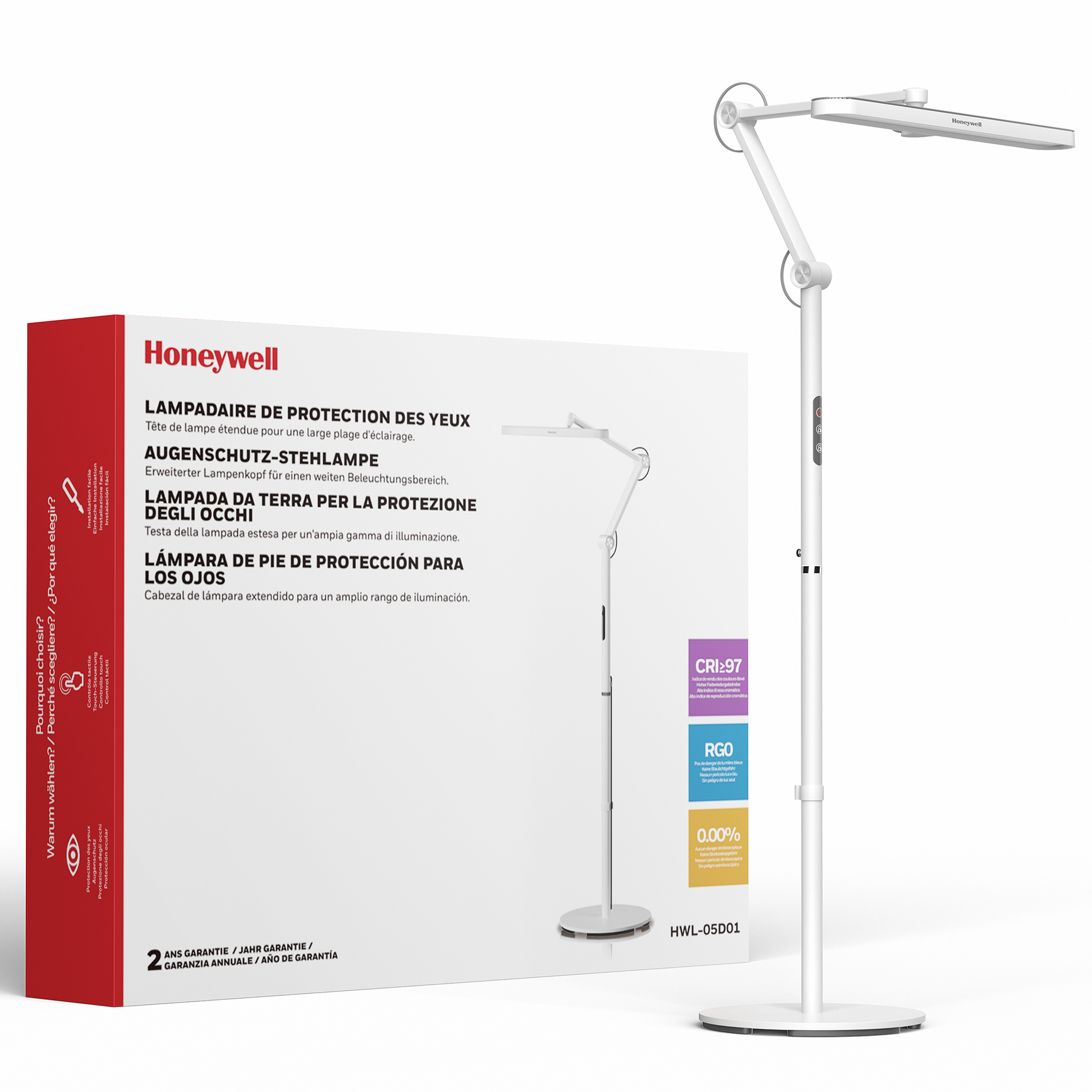 Honeywell 05D01 Painting & Reading Floor Lamp - Honeywell Floor Lamp