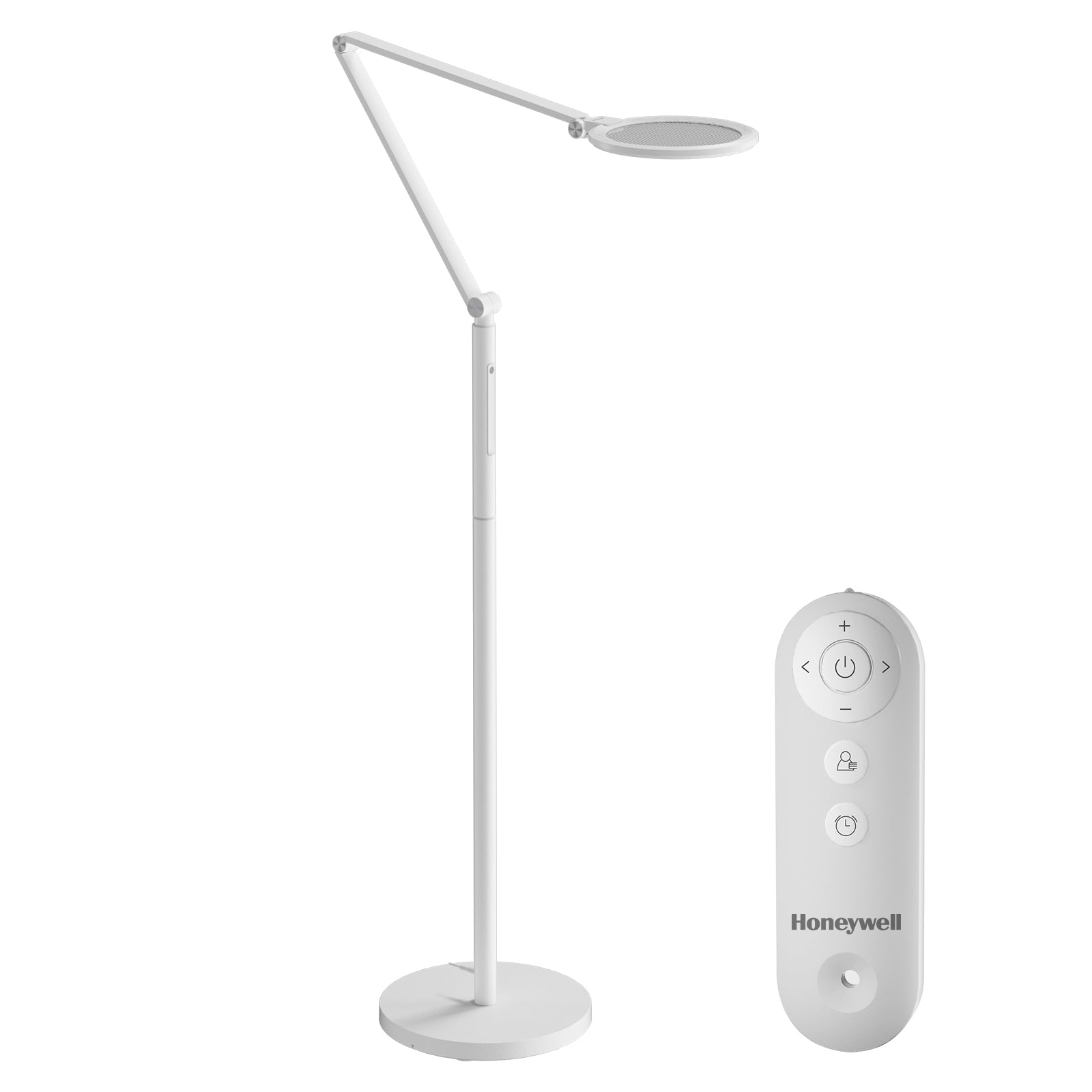 Honeywell® F01 Eye Protection Adjustable 4 Axis Floor Lamp for Living Room, White