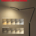 Black honeywell f01 adjustable remote control floor lamp with eye protection and multiple lighting modes axis floor lamp