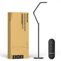 Black honeywell f01 adjustable remote control floor lamp with dimmable eye protection and modern axis floor lamp design