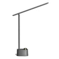 Modern gray metal honeywell® h01 foldable desk lamp with sleek adjustable arm and eye protection minimalist design