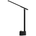 Black adjustable honeywell® h01 foldable desk lamp with sleek modern design and eye protection features