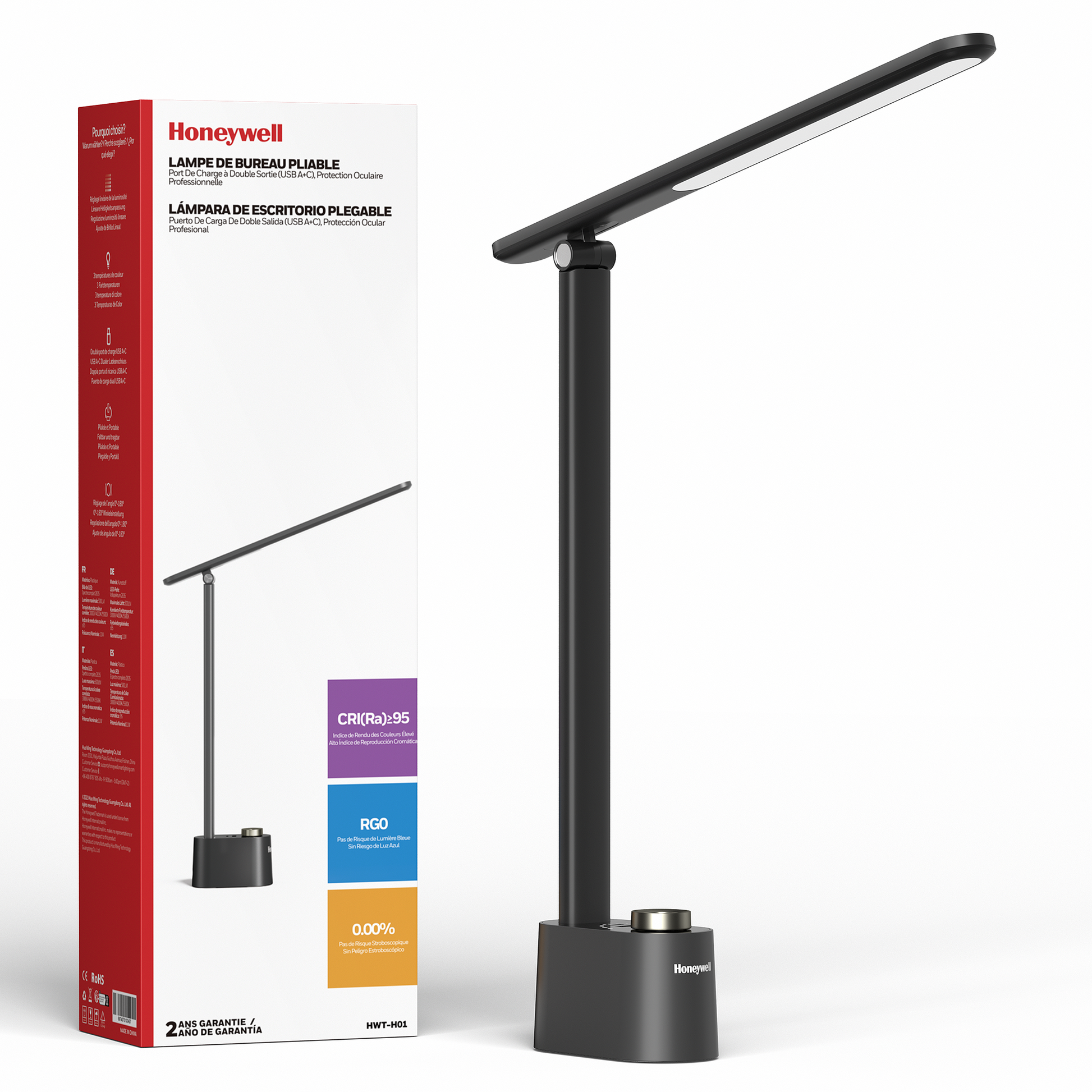 Honeywell H01 Foldable Desk Lamp - Desk Lamp