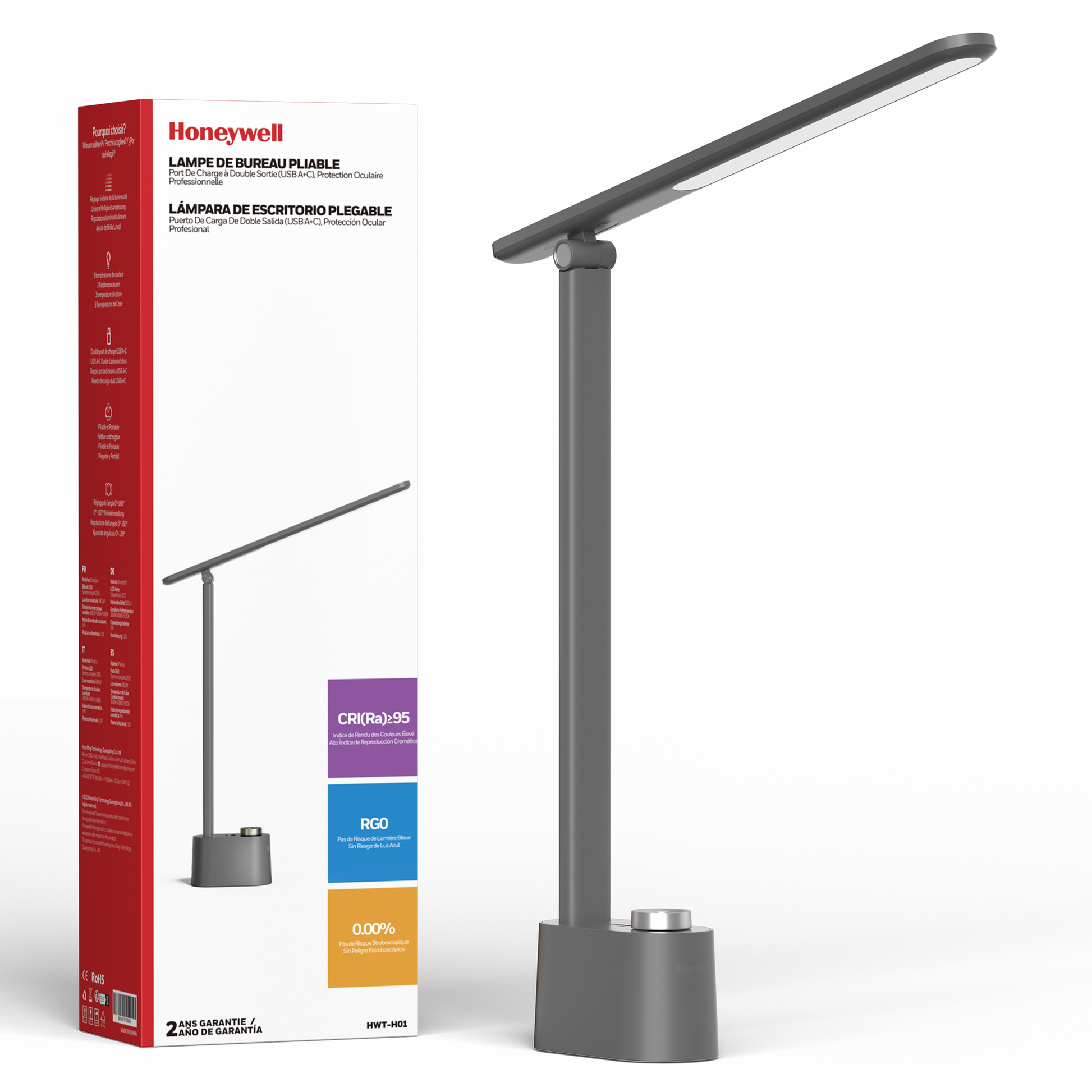 Honeywell H01 Foldable Desk Lamp - Desk Lamp