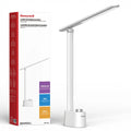 White honeywell h01 foldable desk lamp with slim led light bar and eye protection for modern adjustable lighting