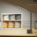 Modern gray honeywell h01 pro portable foldable desk lamp with adjustable arm and color temperature settings