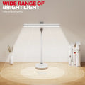 White honeywell h4 intelligent modern led desk lamp with sleek design and adjustable stand for color temperature control