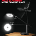 Black metal honeywell h6 desk lamp with adjustable angle and damping shaft design for home office task lighting