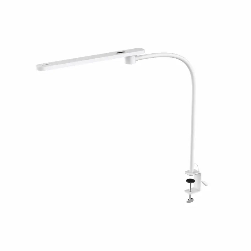 Honeywell hj2 clip desk lamp black matte finish adjustable gooseneck with clamp base clip desk lamp for workspaces