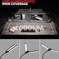 Honeywell hj4 dual-head led desk lamp with flexible gooseneck design and bright led lighting clamp attachment