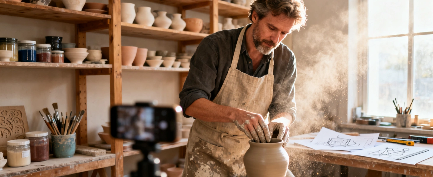 Honeywell lamp for makers providing optimal workshop lighting for woodworking projects