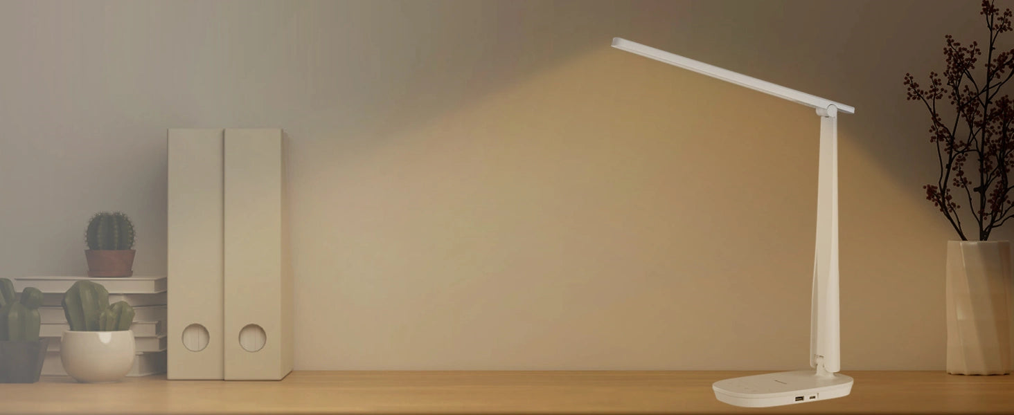 Vergleichsdiagramm des Energieverbrauchs, das die Effizienz der LED-Schreibtischlampe gegenüber herkömmlichen Glühbirnen zeigt