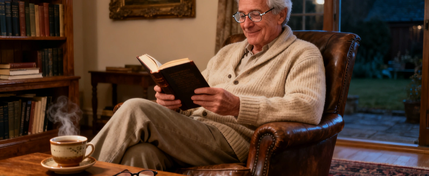 Einfach zu bedienende Steuerungen an der Stehlampe für die Augenpflege für ältere Nutzer